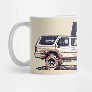 2nd Gen 4Runner TRD - Tan Mug